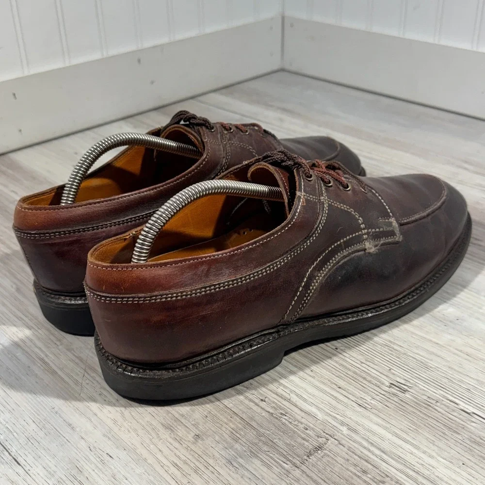 Allen Edmonds 1642 Brown Wilbert Split Toe Men's Size 11.5 D